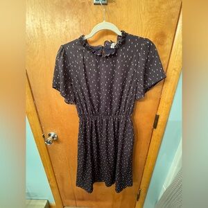 Navy Boutique Dress with pockets